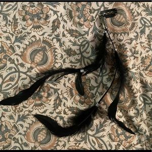 NWOT BOHO Feather Hair Clip